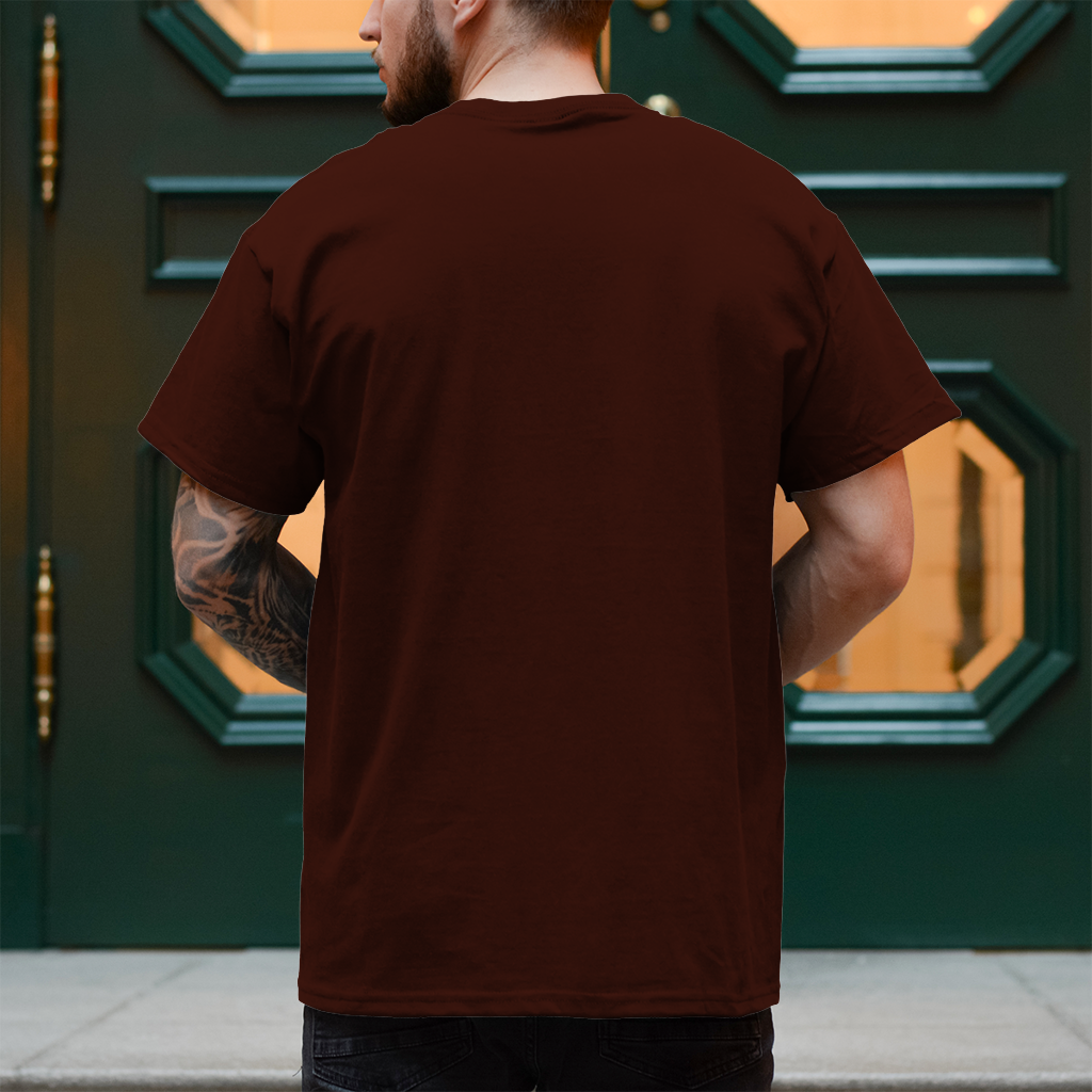 Herren T-Shirt  Hund "weck mich..."