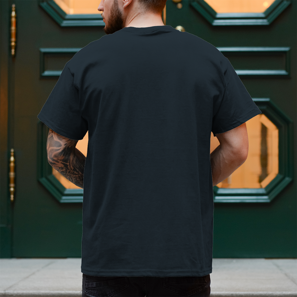 Herren T-Shirt  Hund "weck mich..."