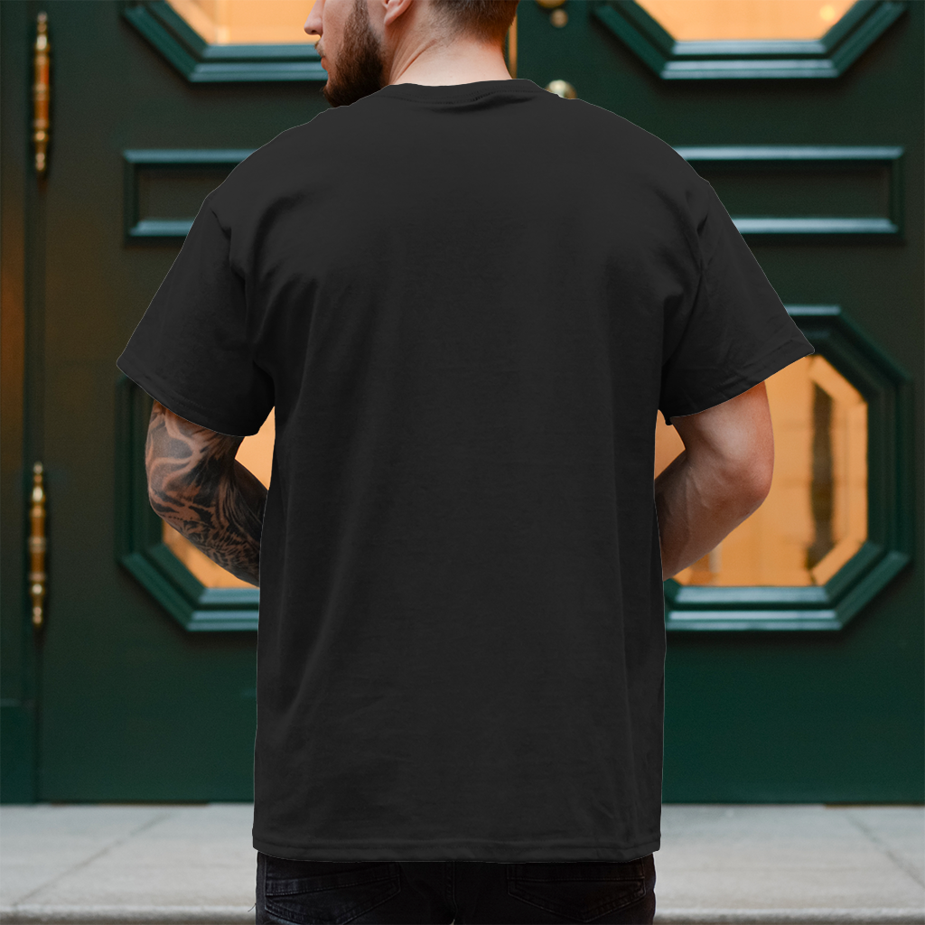 Herren T-Shirt  Hund "weck mich..."