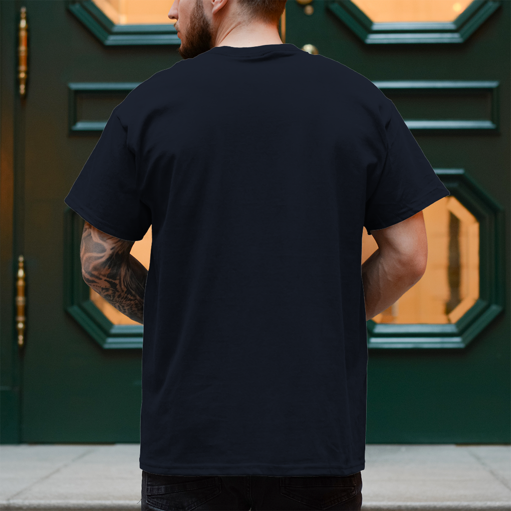 Herren T-Shirt  Hund "weck mich..."