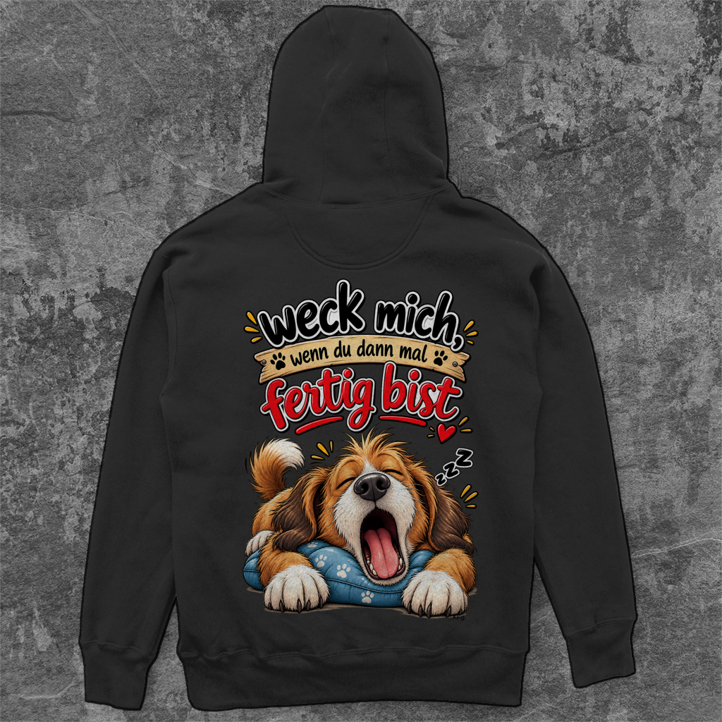 Unisex Oversize Hoodie weck mich