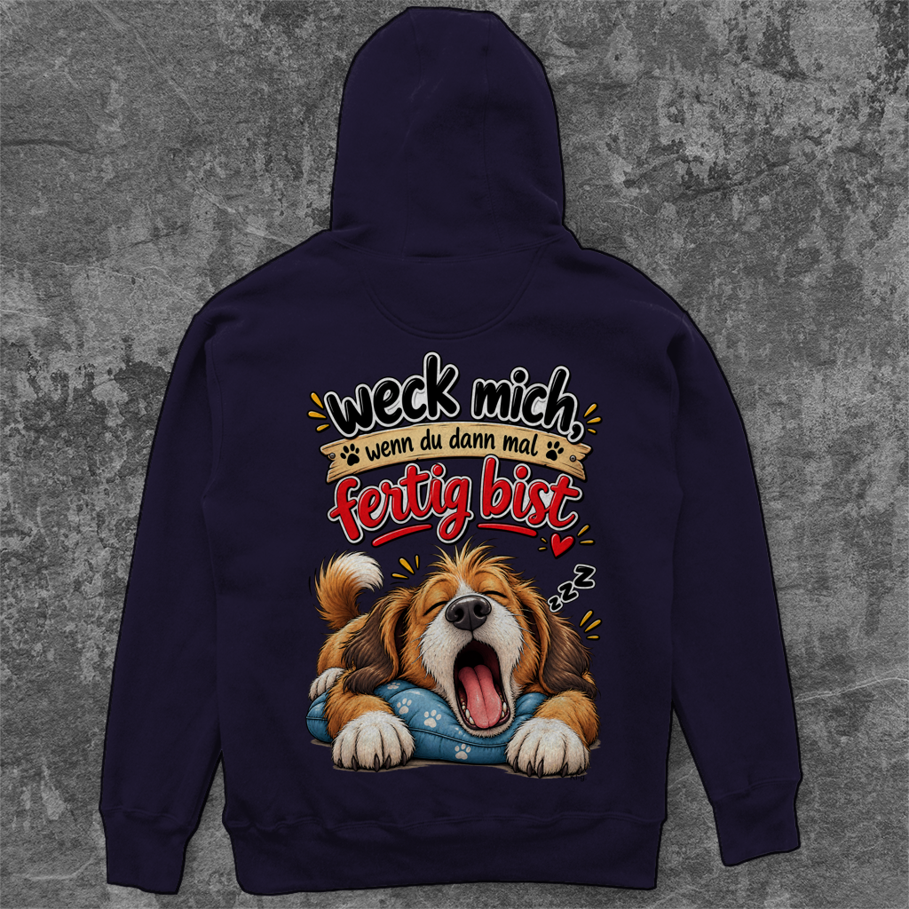 Unisex Oversize Hoodie weck mich