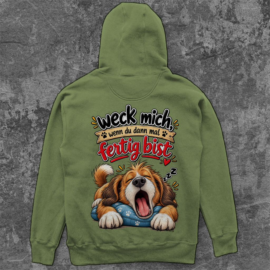 Unisex Oversize Hoodie weck mich