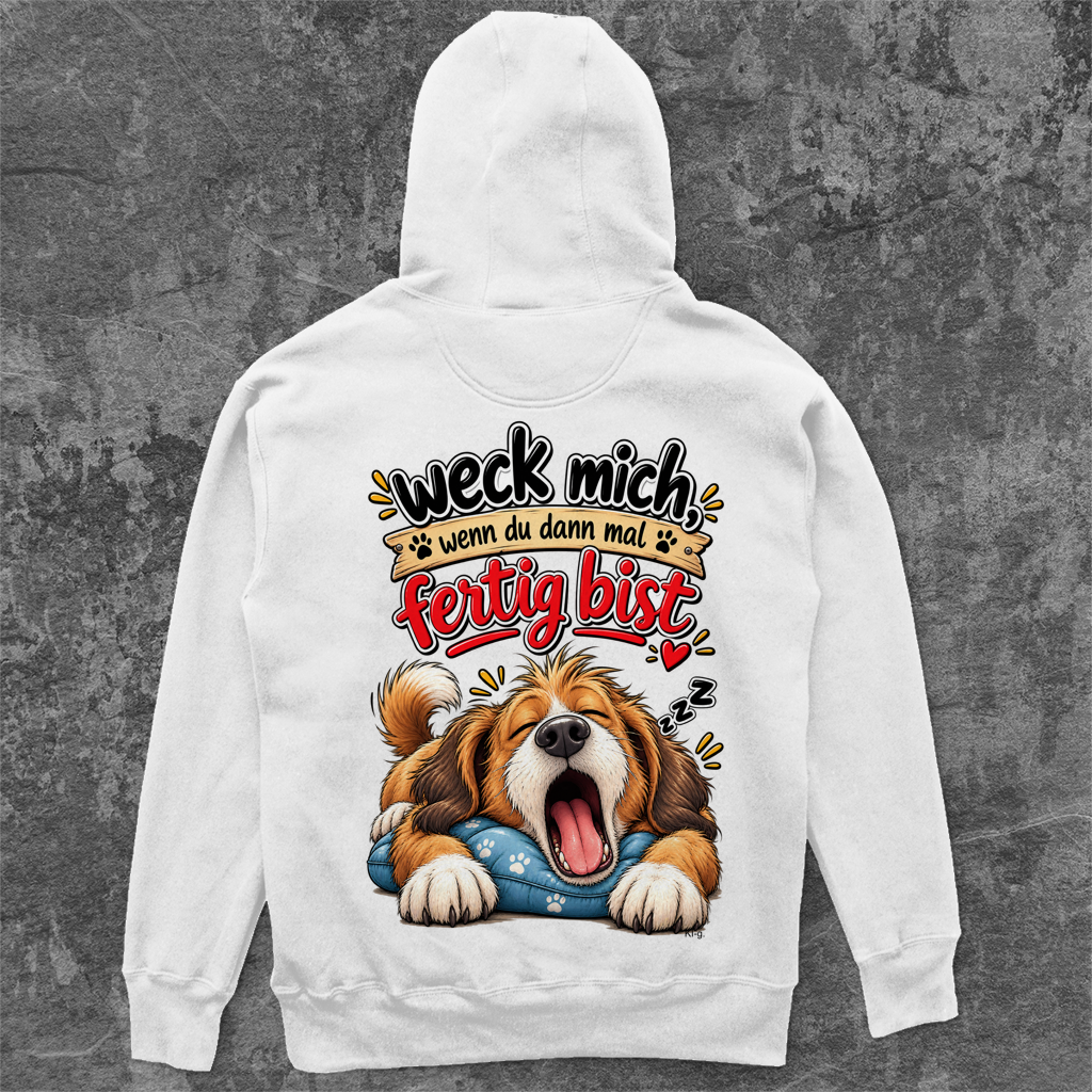 Unisex Oversize Hoodie weck mich