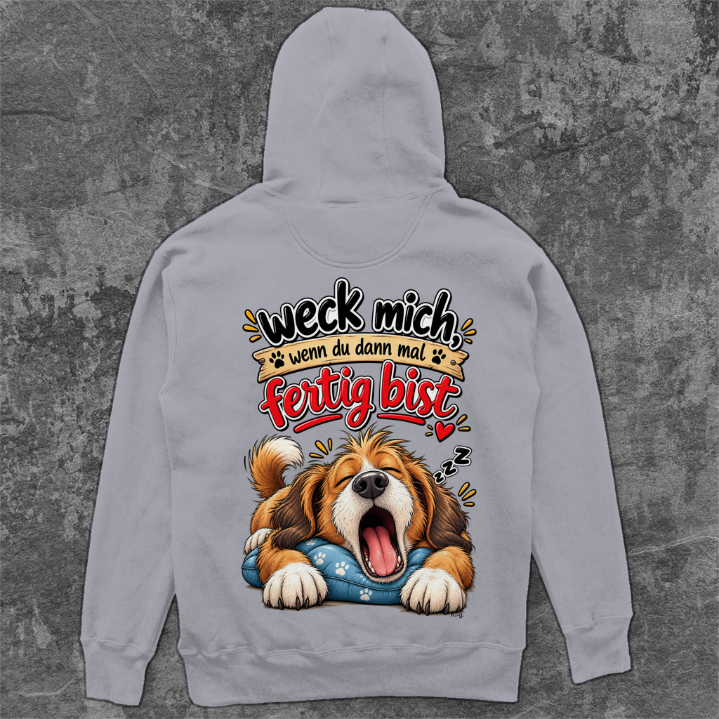 Unisex Oversize Hoodie weck mich
